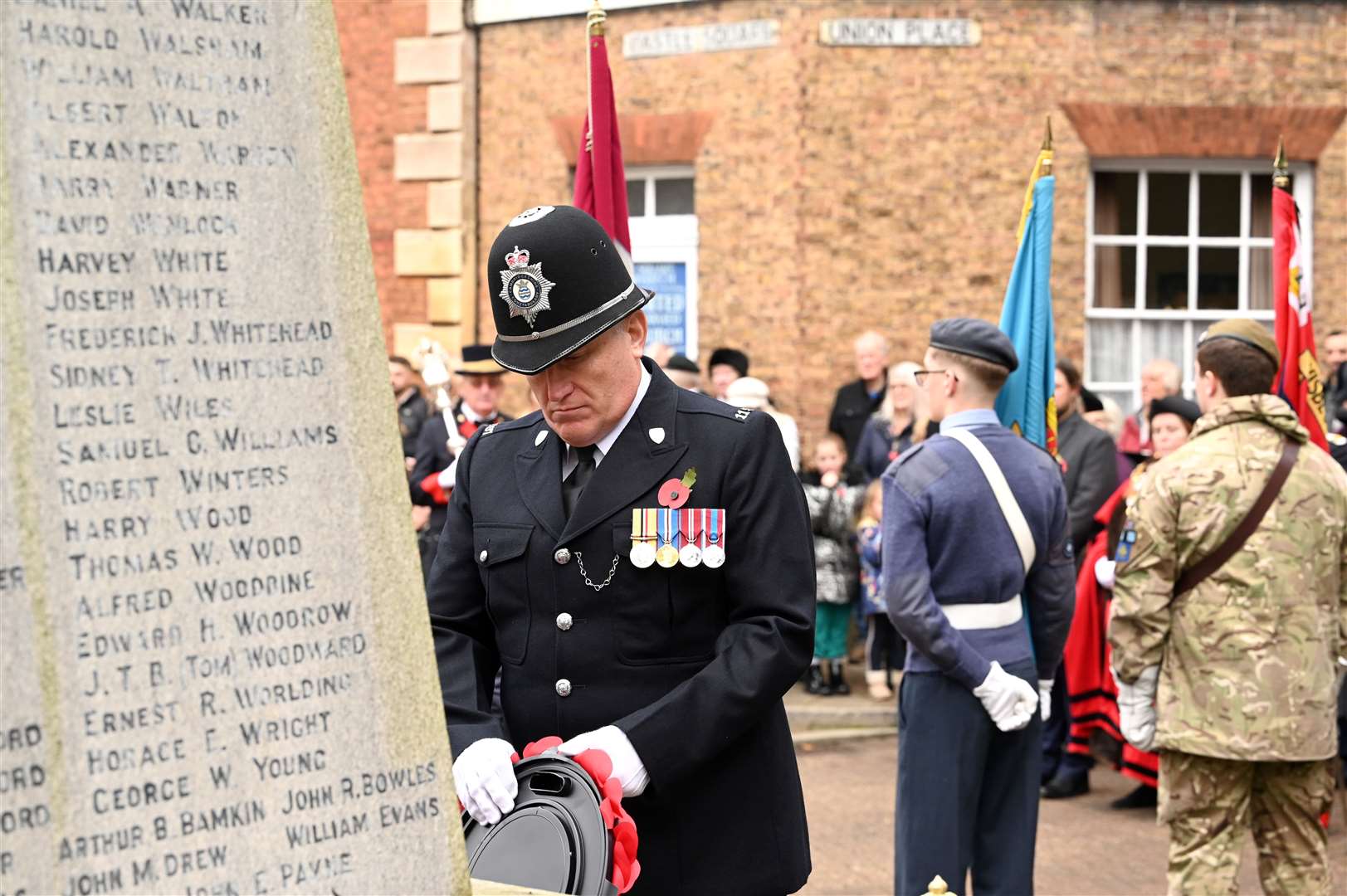 Wisbech Remembrance Day. (60607390)