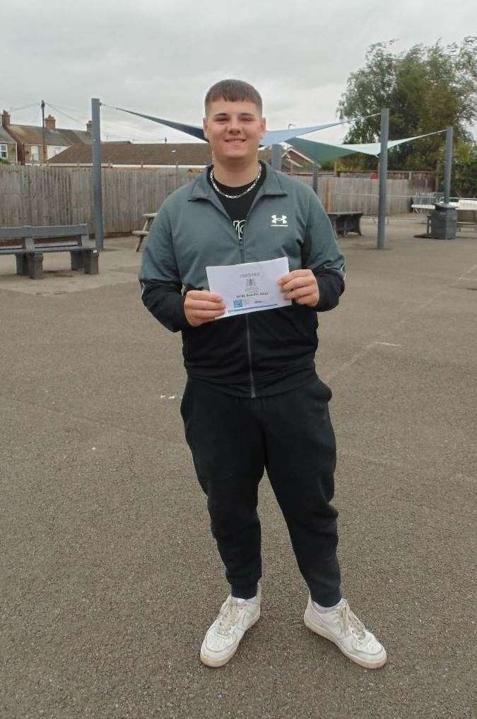 Kaden Brooks is celebrating making excellent progress
