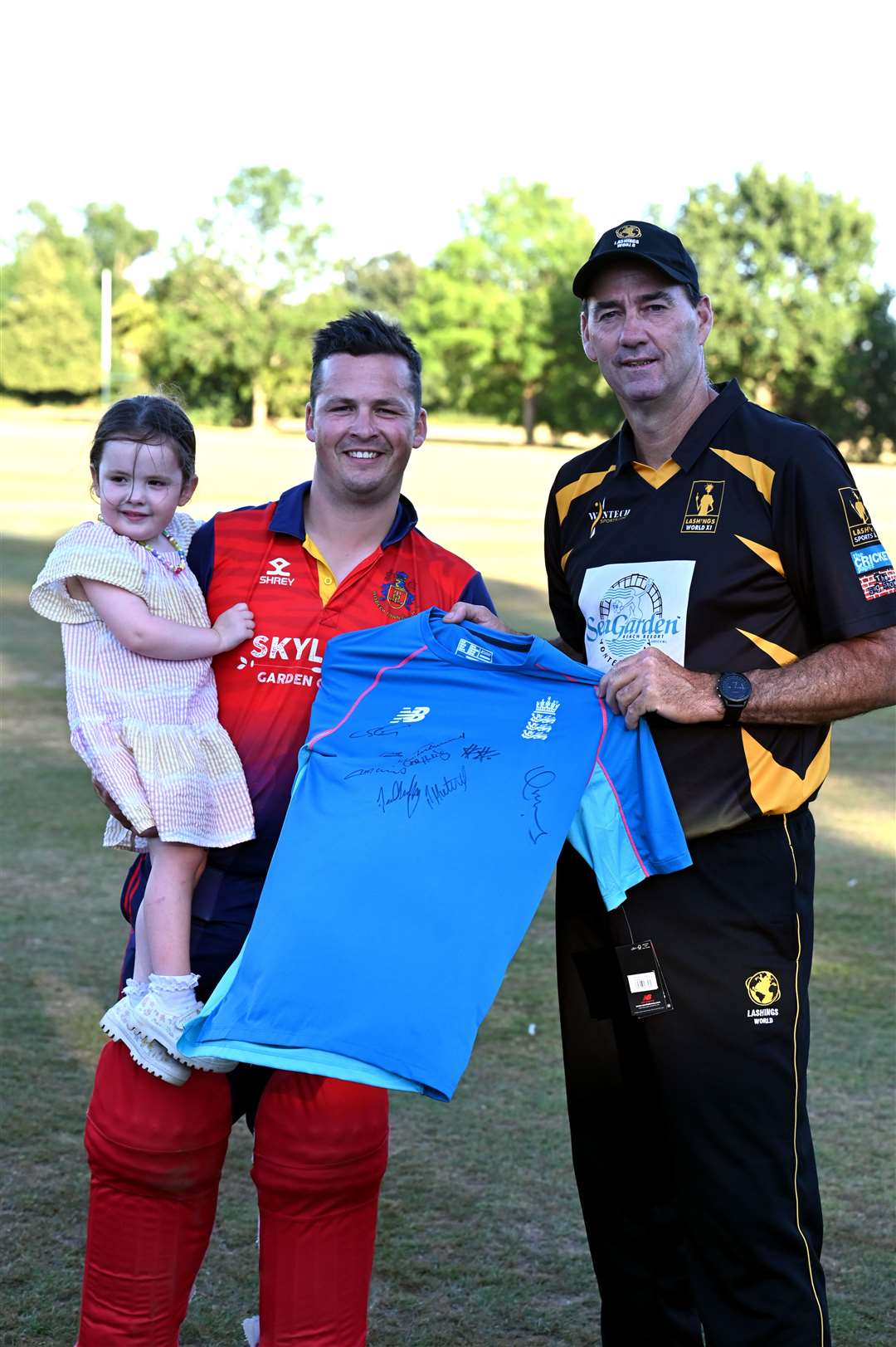 Wisbech cricket club hosting the Lashings cricket club. (58619630)