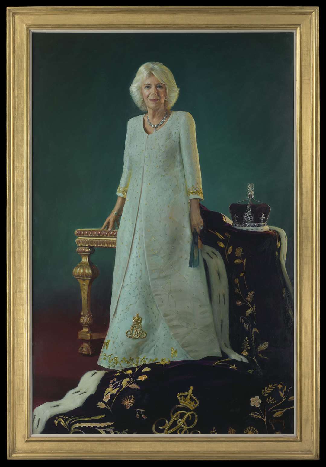 The Queen’s portrait (His Majesty King Charles III 2025/Royal Collection Enterprises/PA)