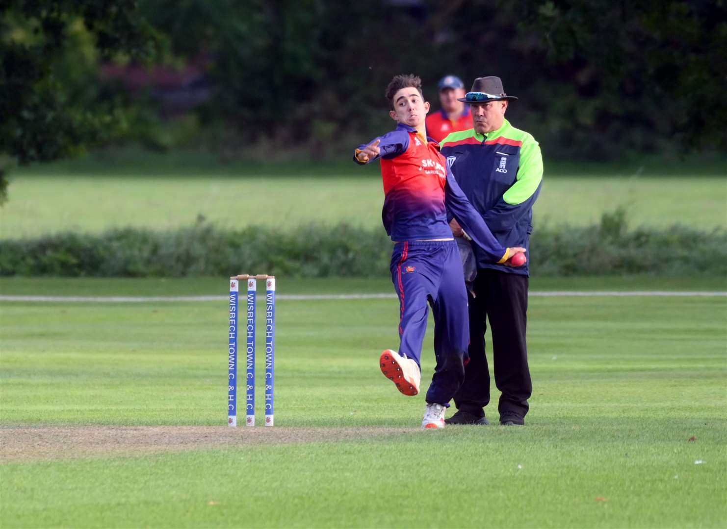 Wisbech v Fakenham in the EAPL play off final..Josh Porter. (59554969)