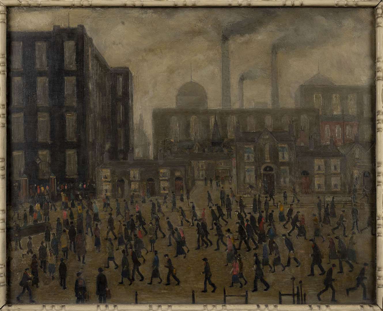 The rare painting by LS Lowry (Lyon and Turnbull/PA)