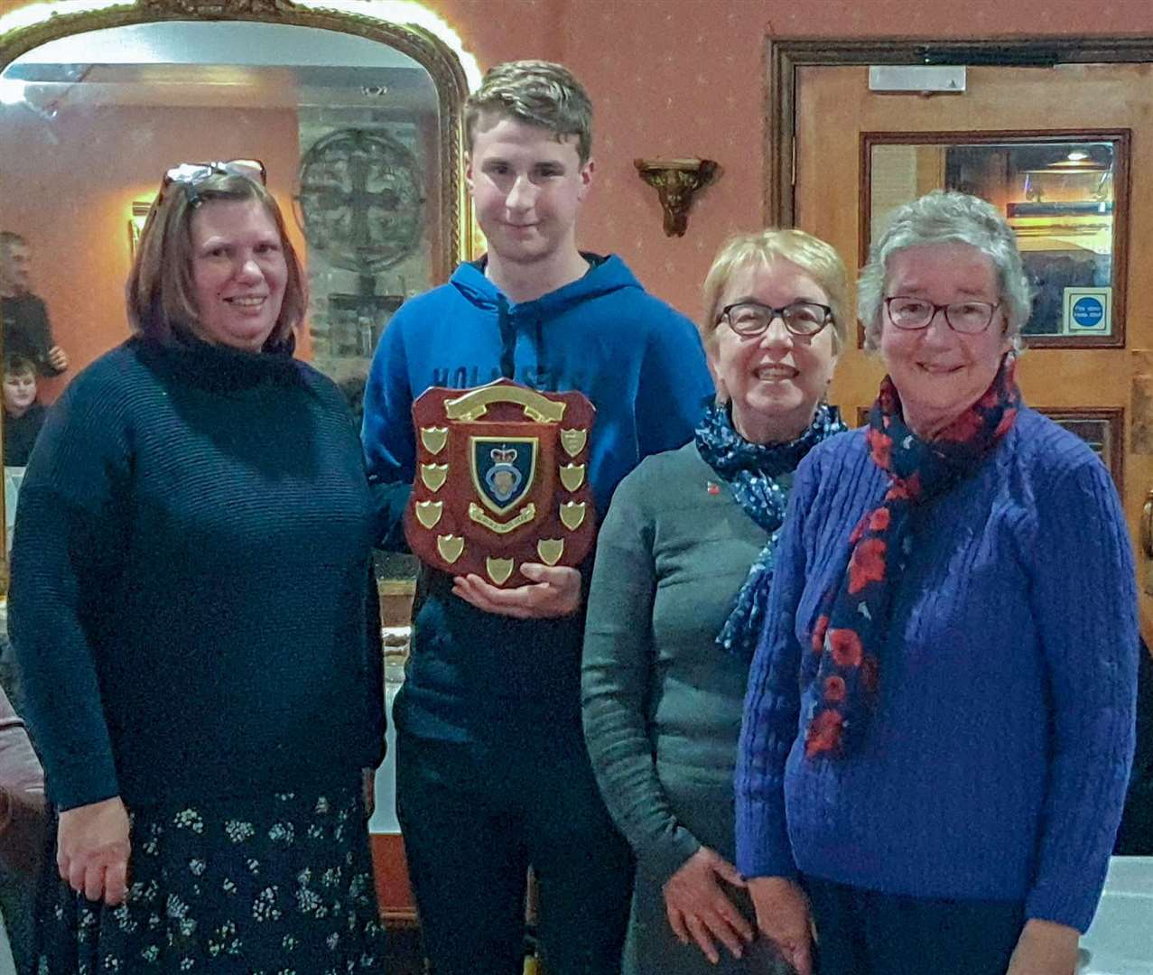 Chatteris Royal British Legion Branch say farewell to chair Major Norman Larke after 20 years. (53171353)