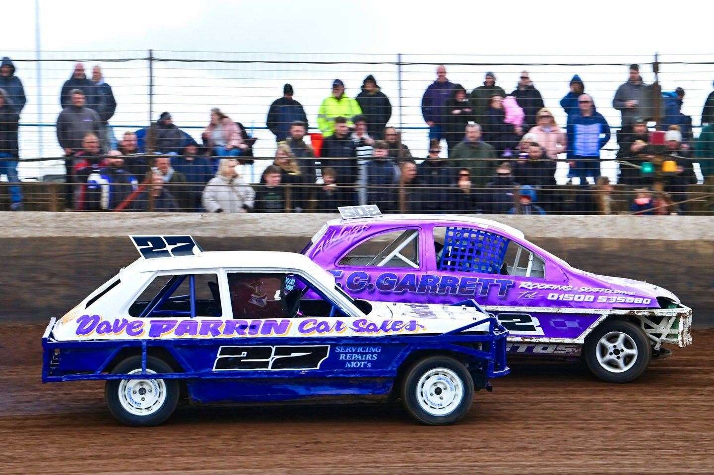 Ronnie Palmer made his 1300 stock car debut on Sunday in this smart Starlet. Picture Jim Harrod