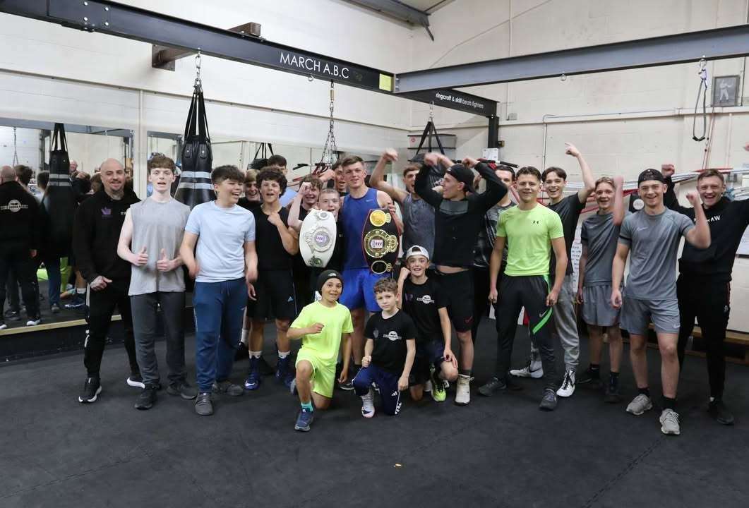 Harley Burrows following his National title success