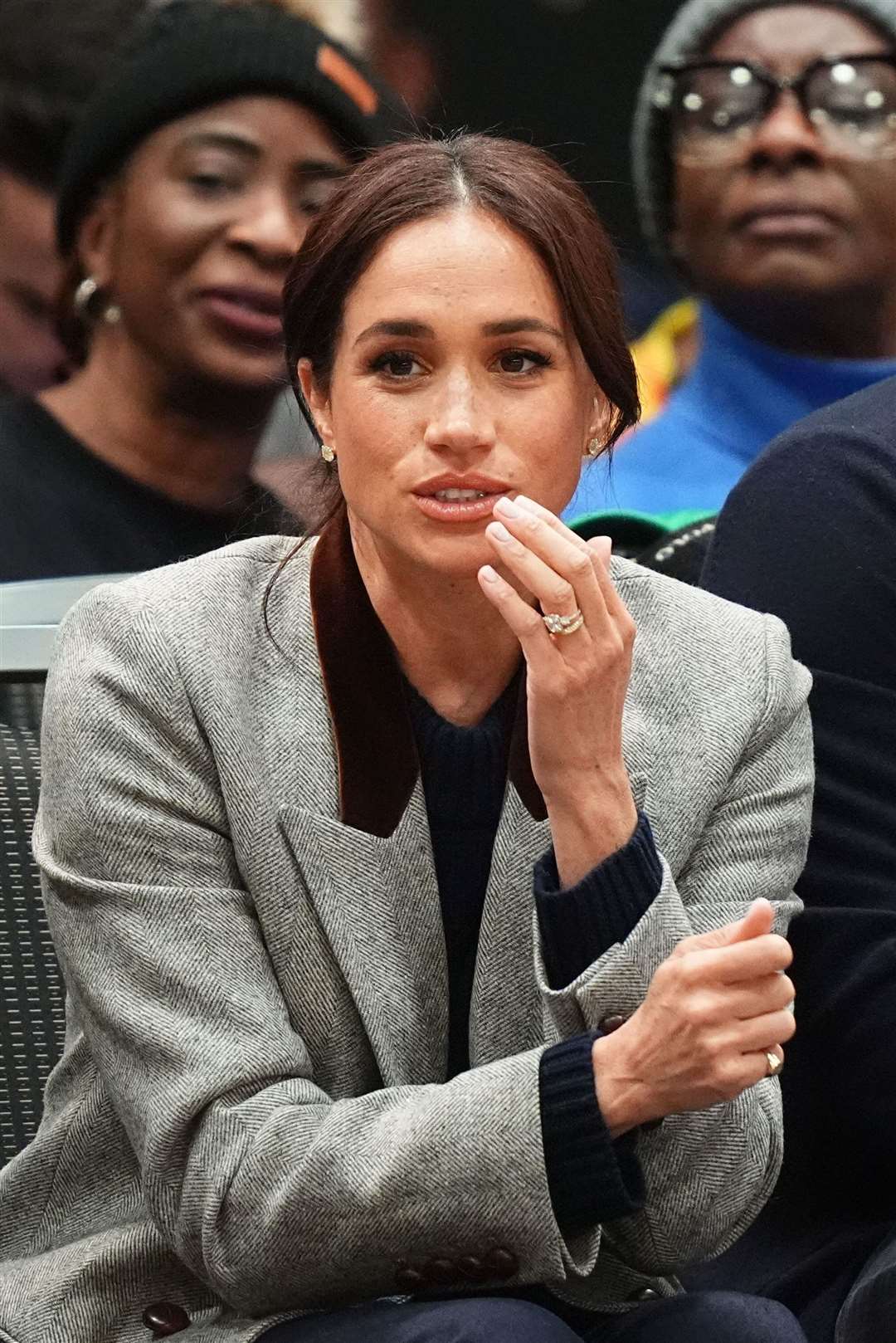 One of the first times Harry used the phrase publicly was in 2019, when he made a statement after the Duchess of Sussex started legal action against The Mail On Sunday (Aaron Chown/PA)