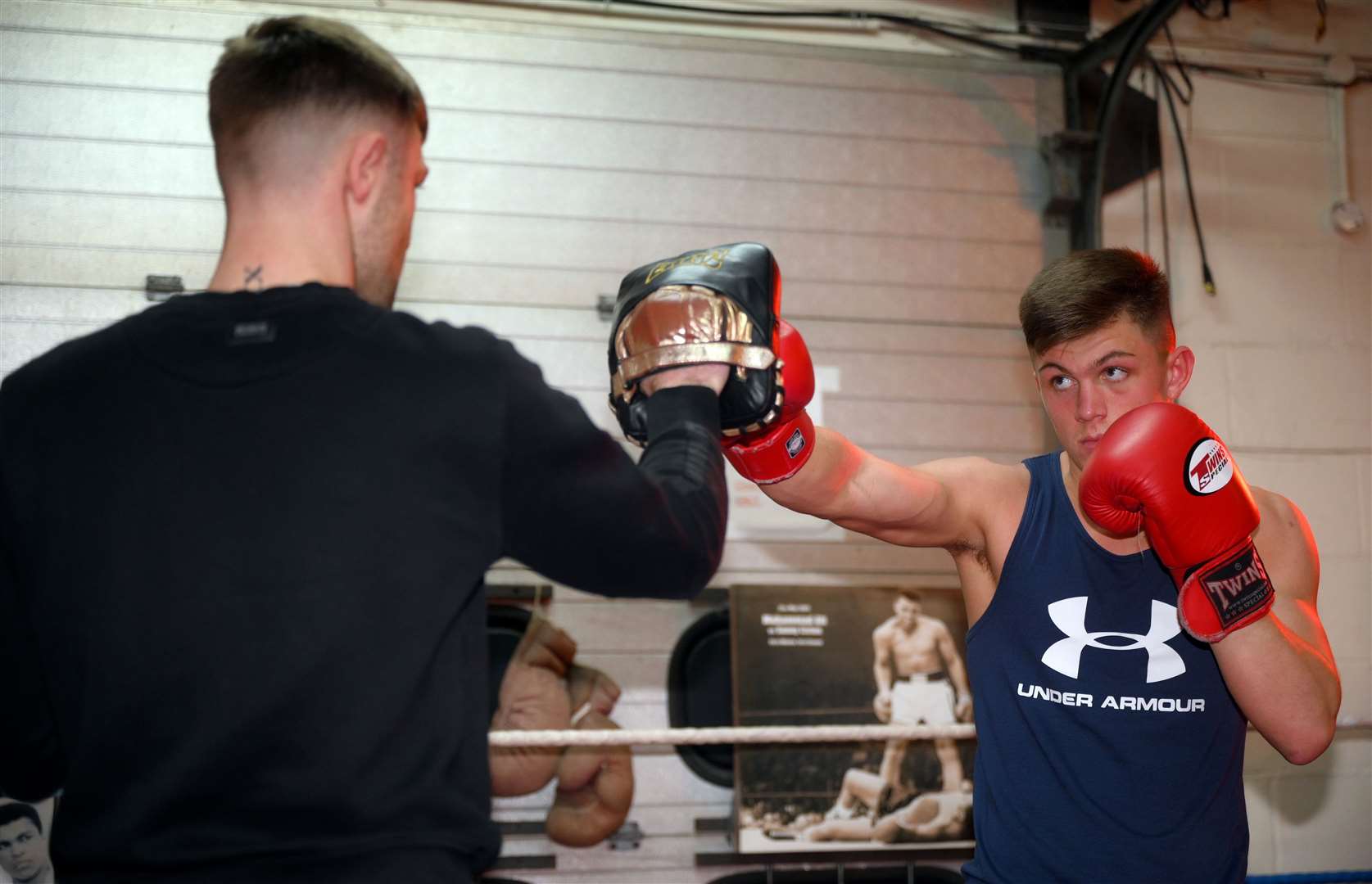 Harley Burrows, under 75kg England Boxing Youth champion