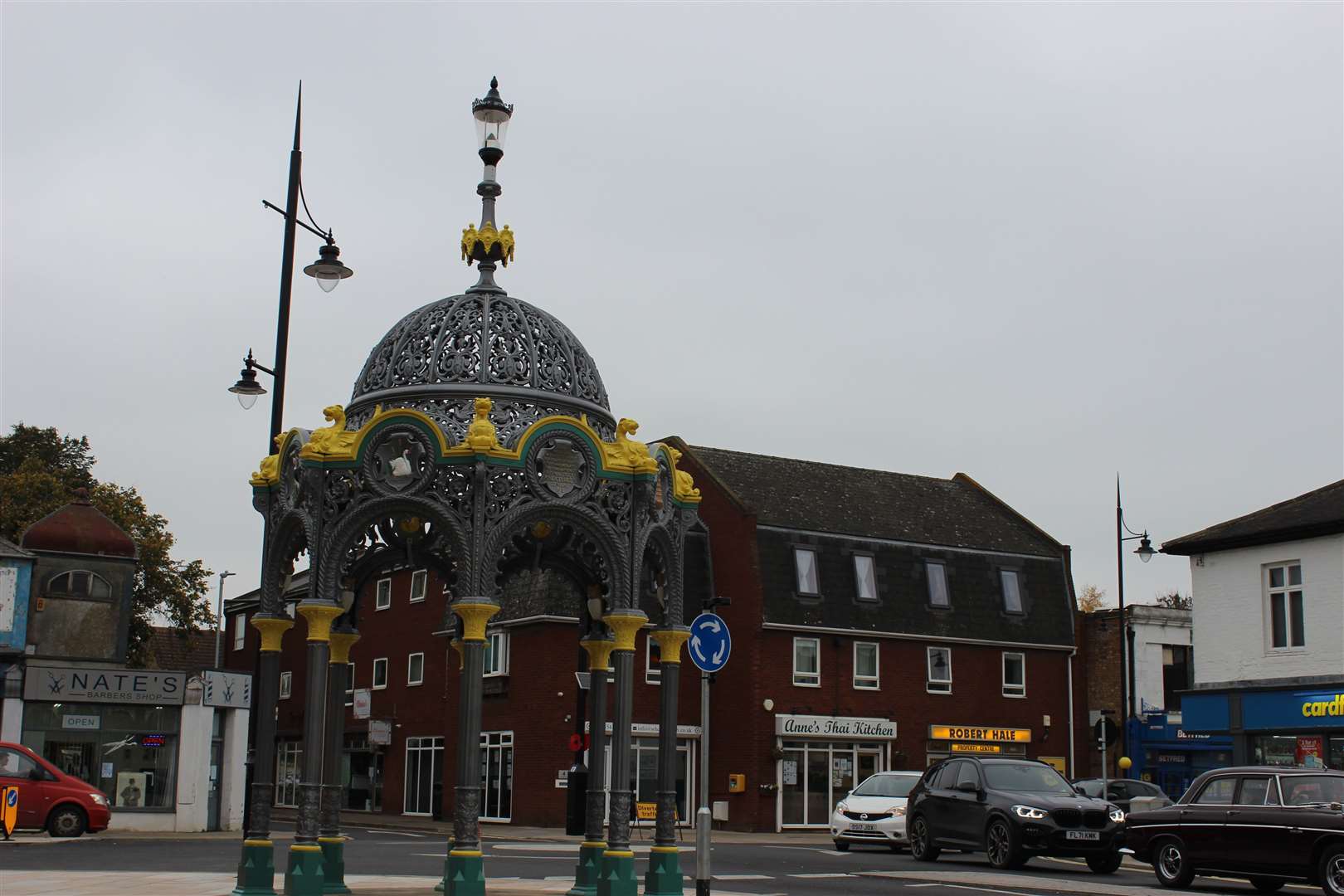 The Fountain has been relocated onto the pedestrianised area. Picture: FDC
