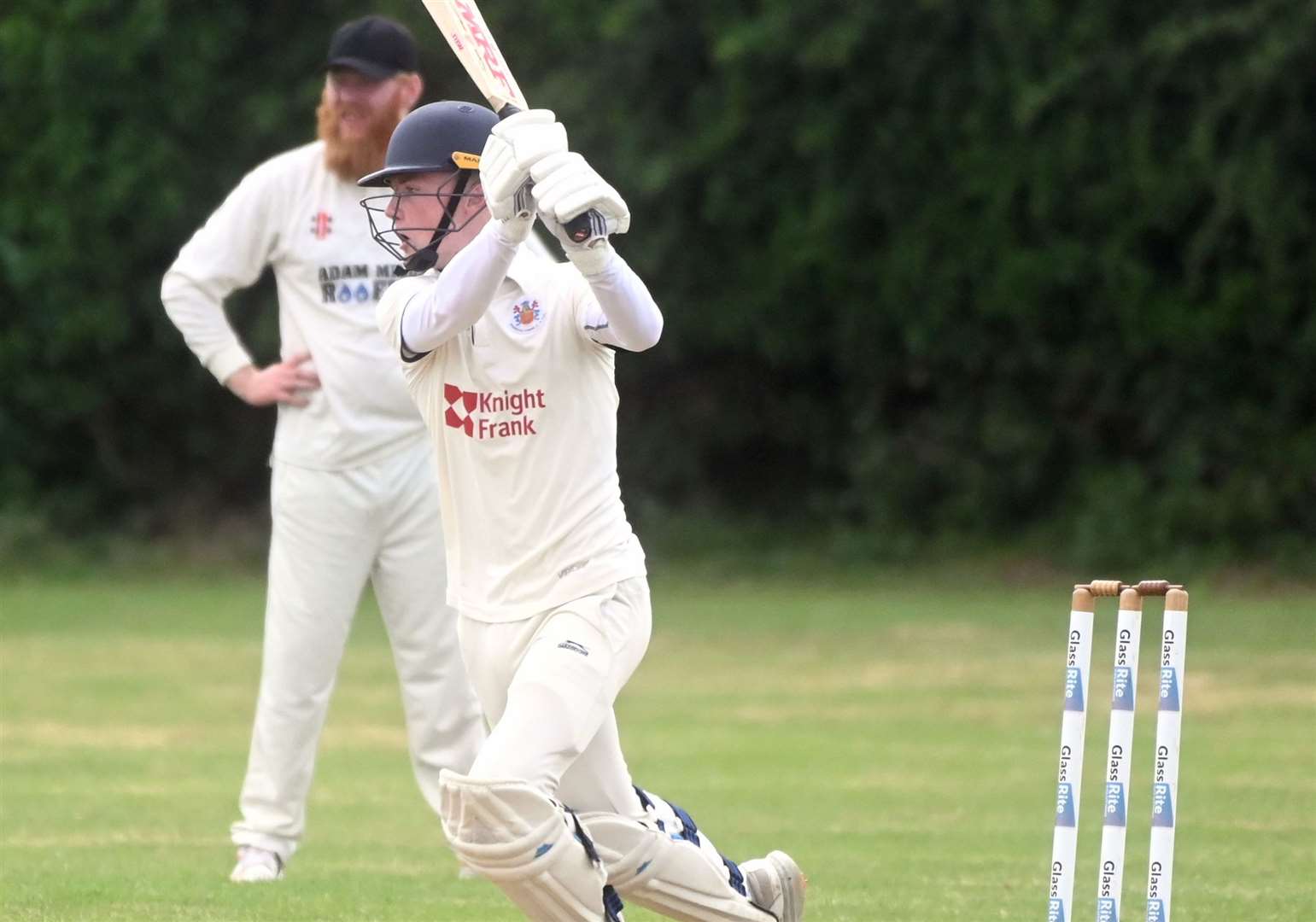 Action from Chatteris 2nds against Wisbech 3rds in CCA Junior League 3 North