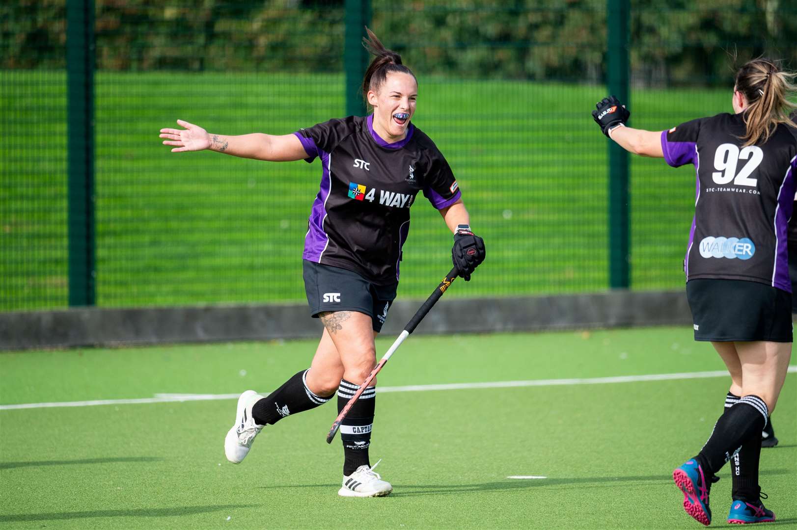 Jane Proctor, pictured in action for Pelicans last season, returned to the Wisbech Ladies side at the weekend after recovering from injury