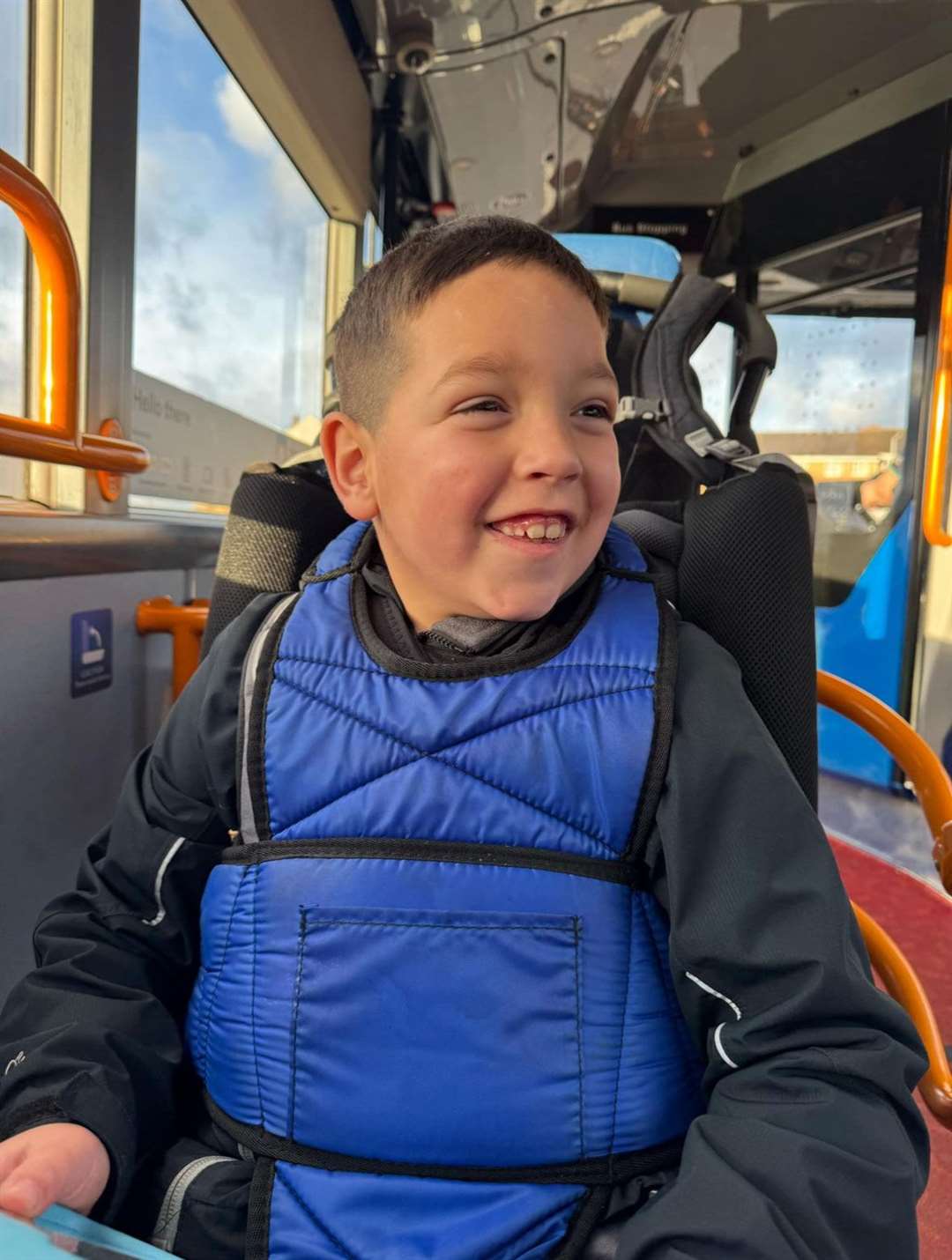 Albie Kelly’s life has been transformed by a drug trial at Sheffield Children’s Hospital (Family handout/PA)
