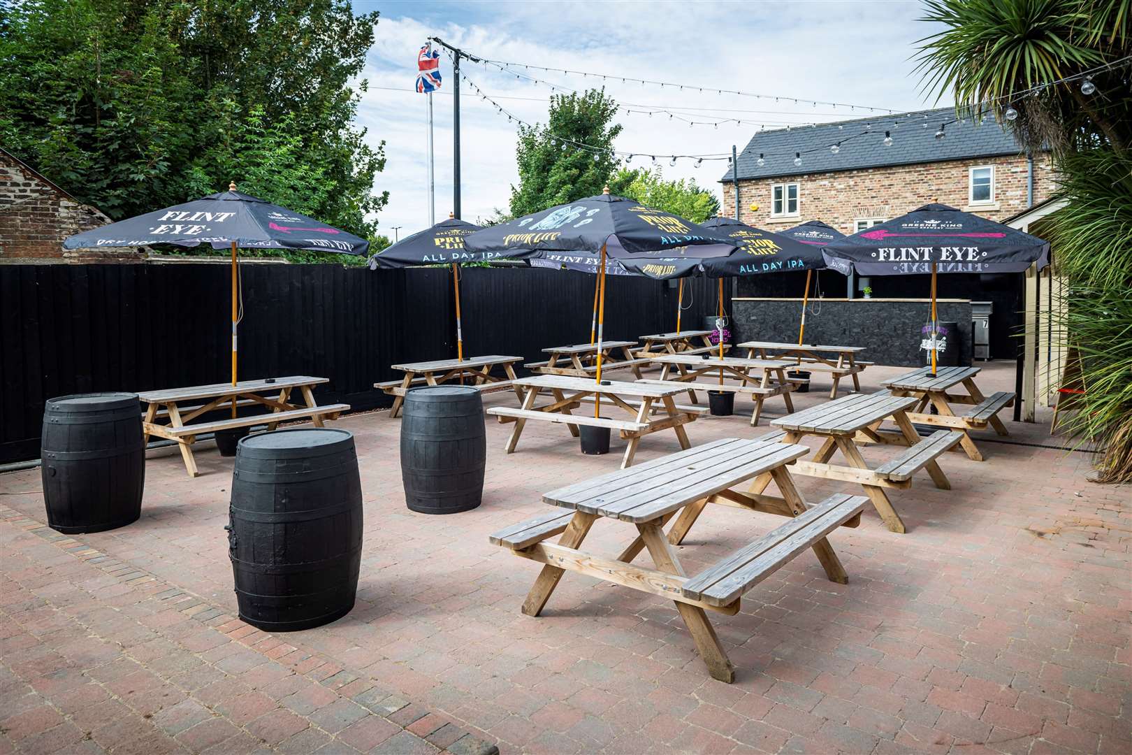 The garden at The Acre has been given a new look too. Picture: Greene King.