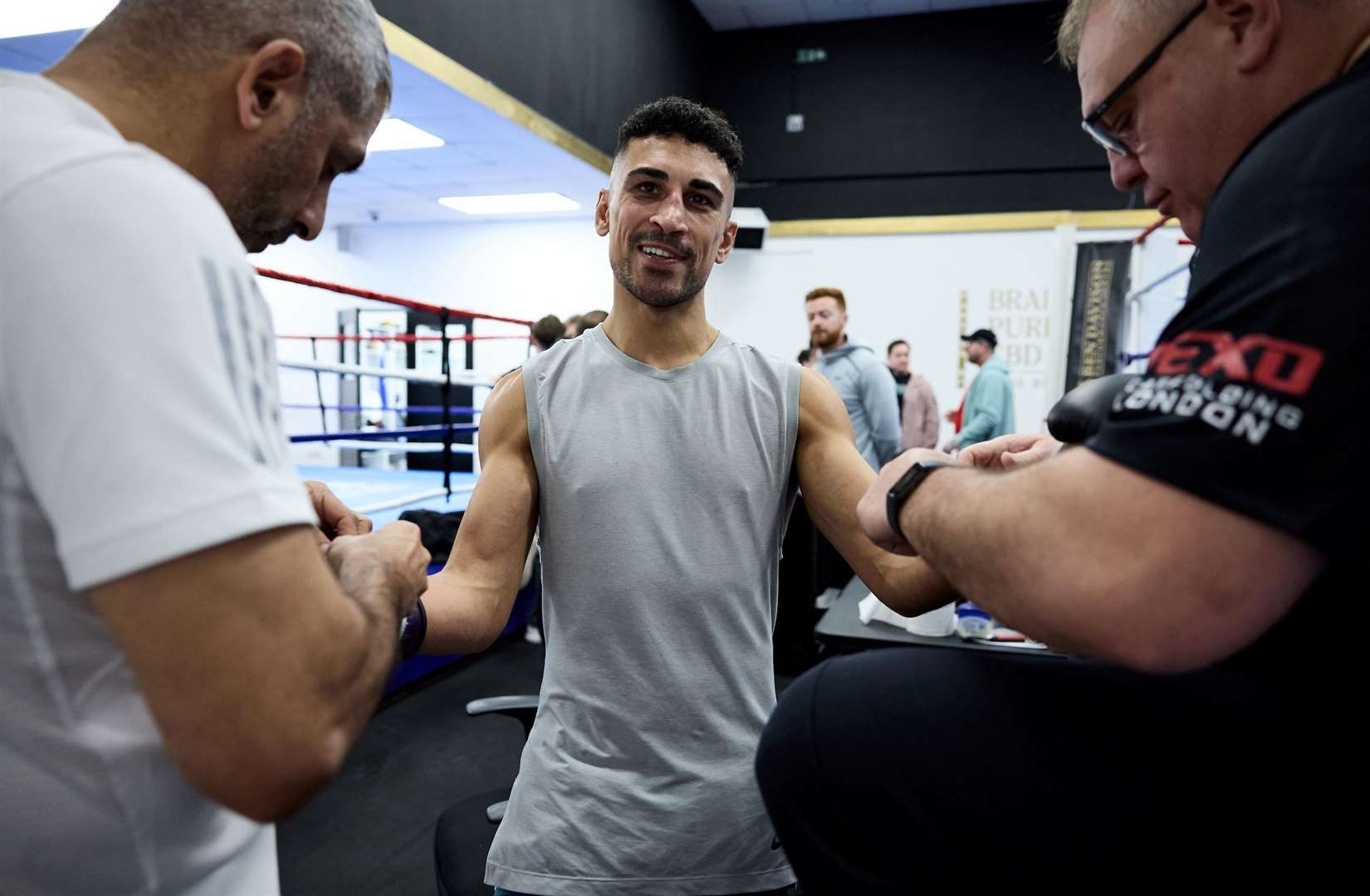 Jordan Gill at his Media Day ahead of his upcoming fight against Zelfa Barrett. Picture By Mark Robinson (Matchroom Boxing)