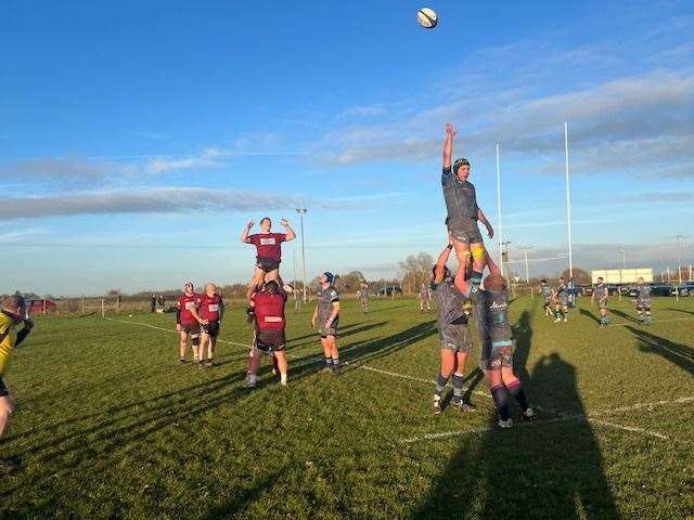 March Bears in action against St Neots