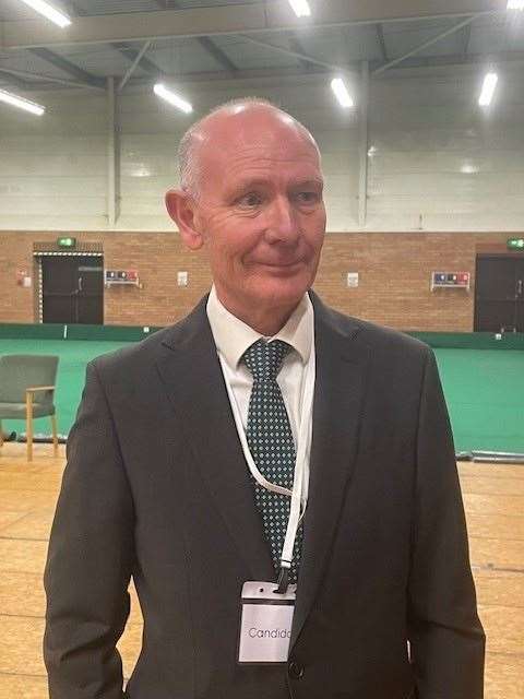 Darryl Preston has been re-elected as Police and Crime Commissioner