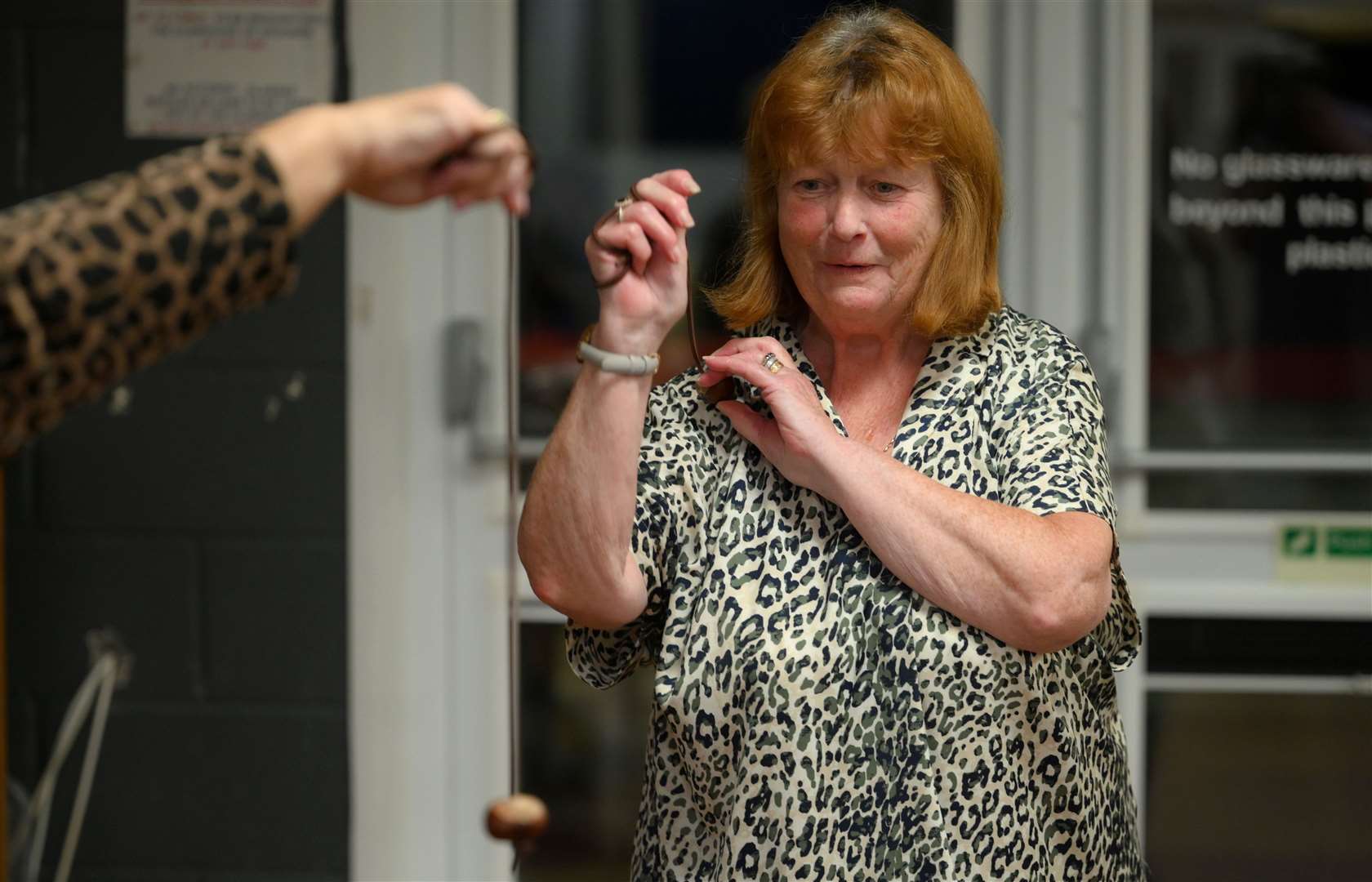 Linda Gathercole gets to it.