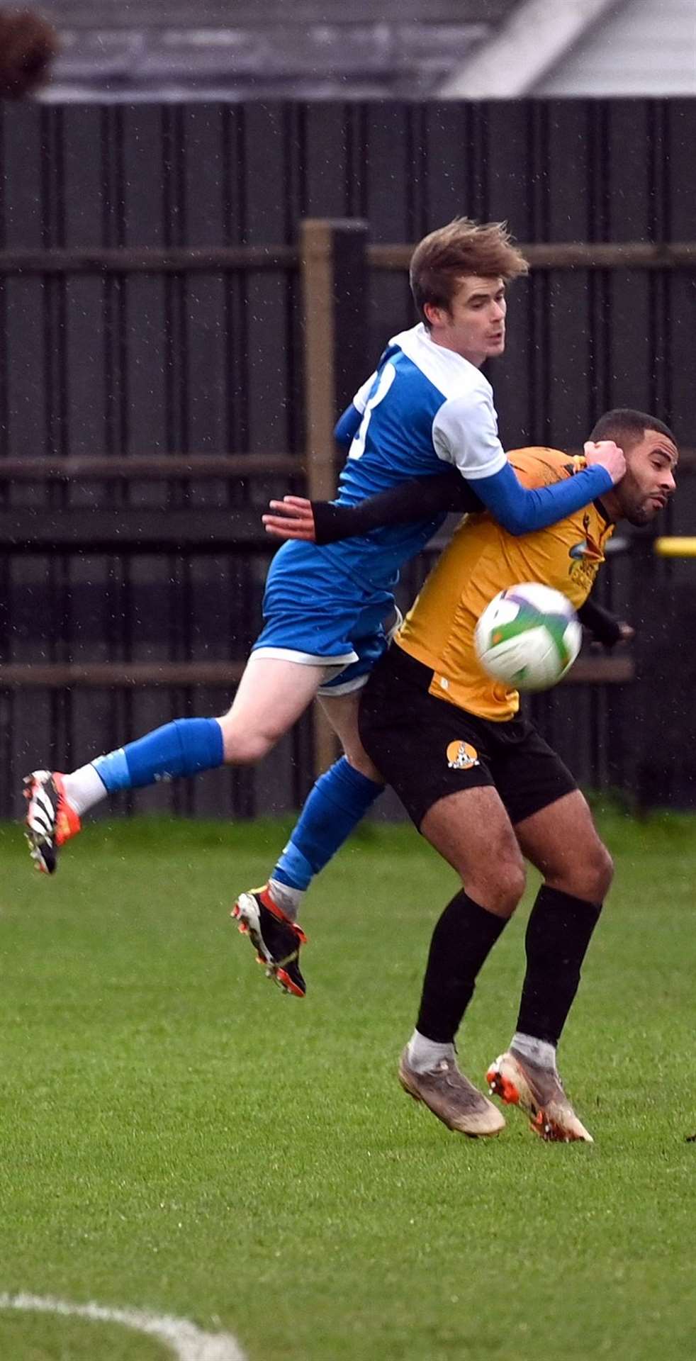 March Town United v Takeley in the Third Round of the FA Vase.