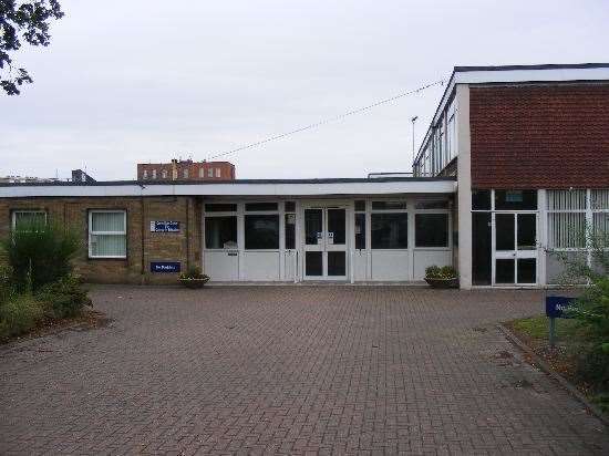 Queen Mary Centre, Wisbech, is being used as a rapid testing centre.