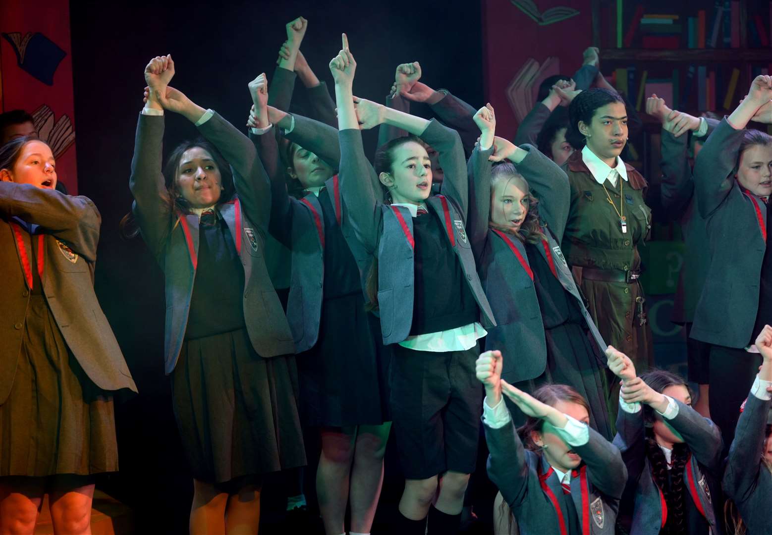 Dress Rehearsal of Matilda at The Angles Theatre