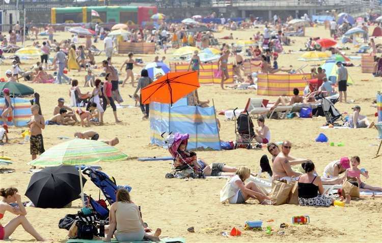 The country's beaches are sure to be busy as the warm weather continues. Stock image