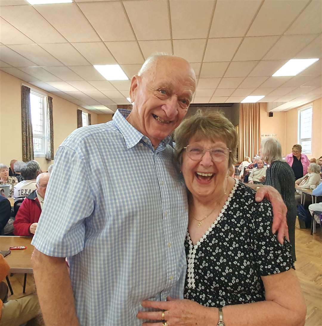 Love blossomed for these two ballroom dancers - Jack Beck, 88, and Ivy Turner, 76