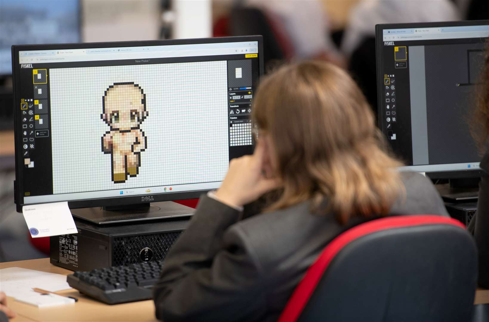 Students have been invited to take part in a unique competition that sees gaming industry leaders work with them to create their own game. Picture: Matthew Power Photography