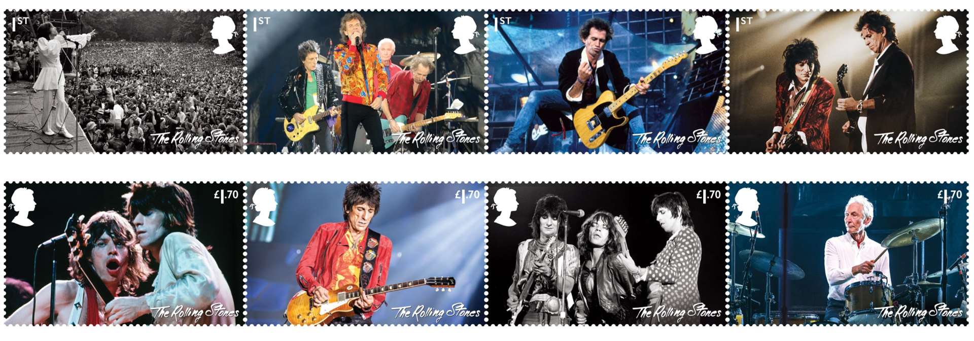 Eight concert photos have been chosen as part of the release of 12 images
