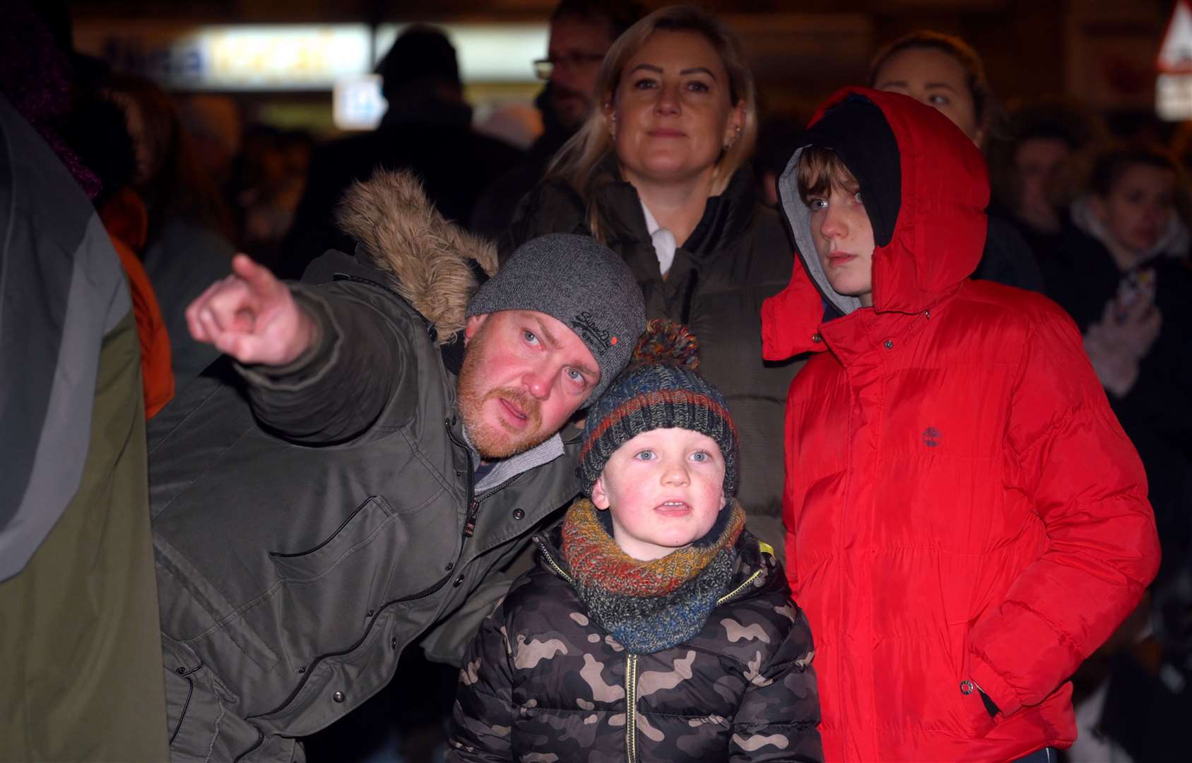Chatteris Christmas lights switch on