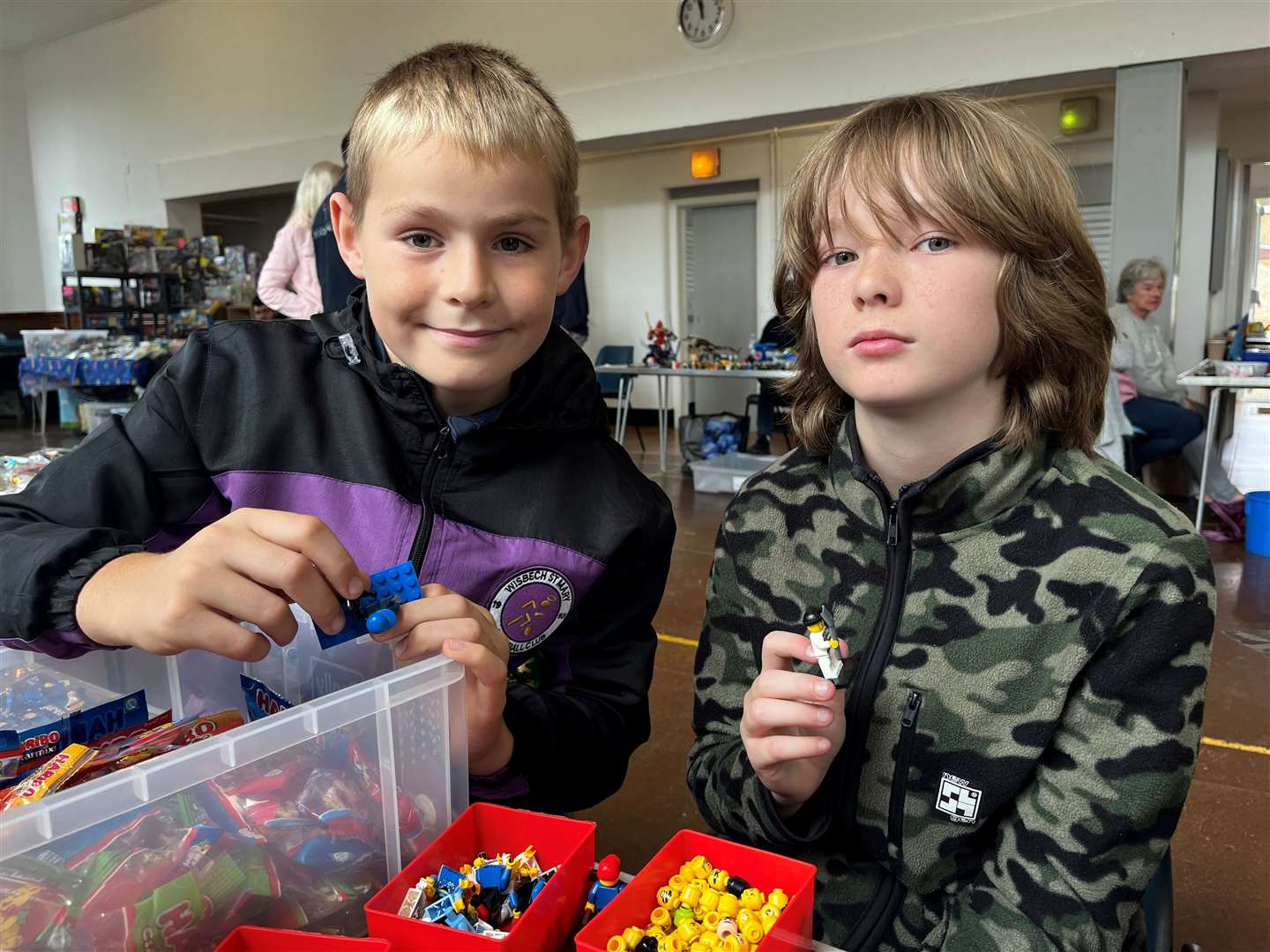 It was the fourth time the village hall has hosted the Lego exhibition.