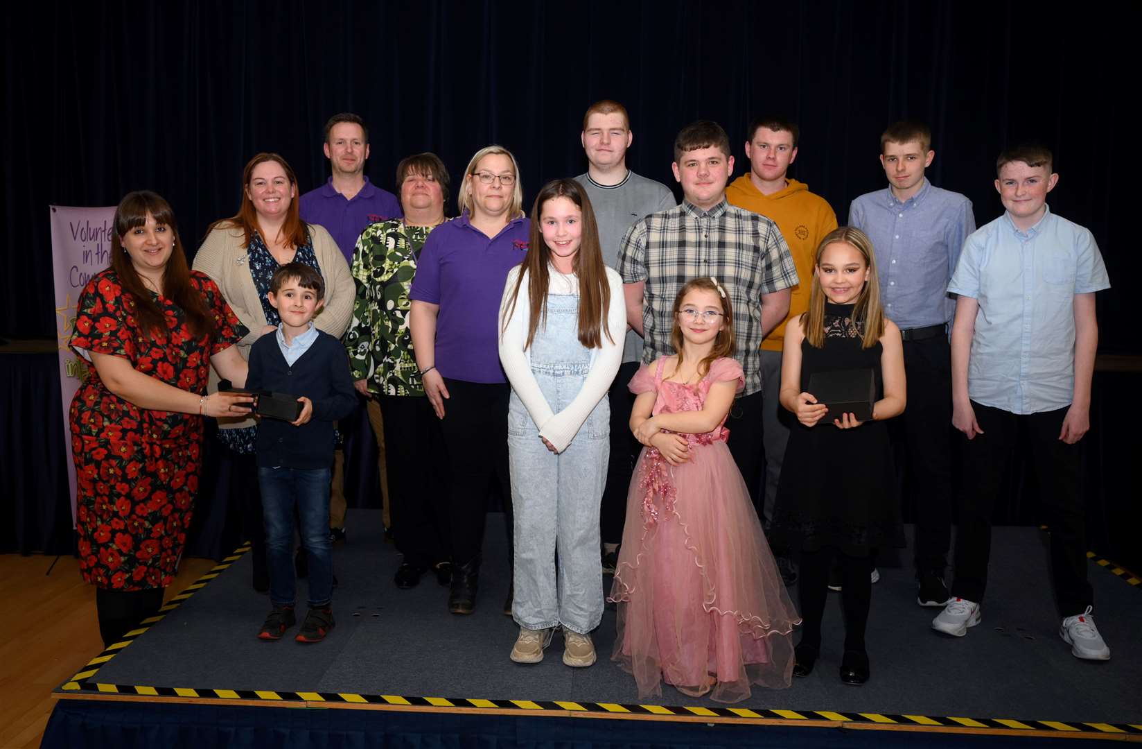 Pride in Fenland Awards night All those nominated in The Young Individual or Youth group