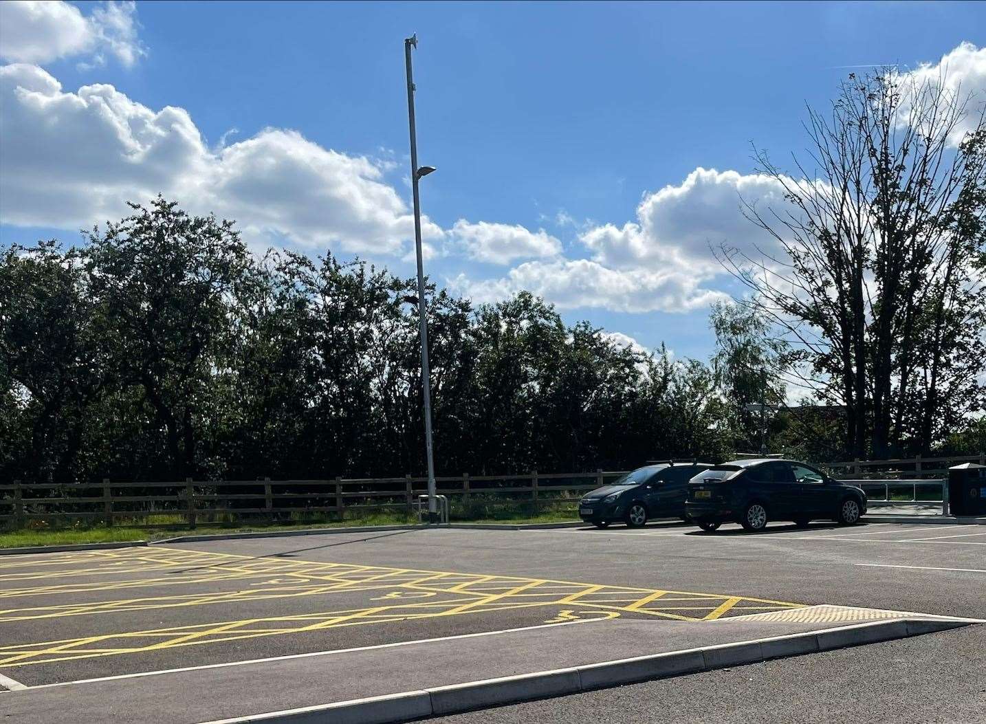 Following national news coverage use of the car park has increased.