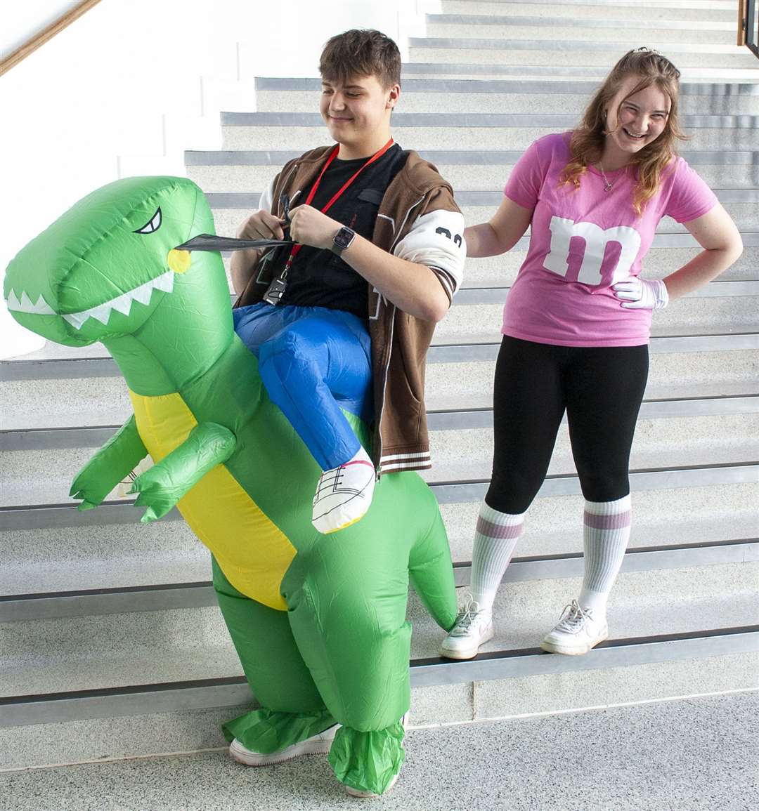 Students at Thomas Clarkson Academy in Wisbech certainly went to town for Children in Need with array of fancy dress costumes. (60781365)