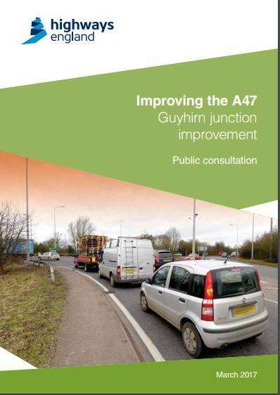 Highways England is consulting on plans to upgrade Guyhirn roundabout on the A47.