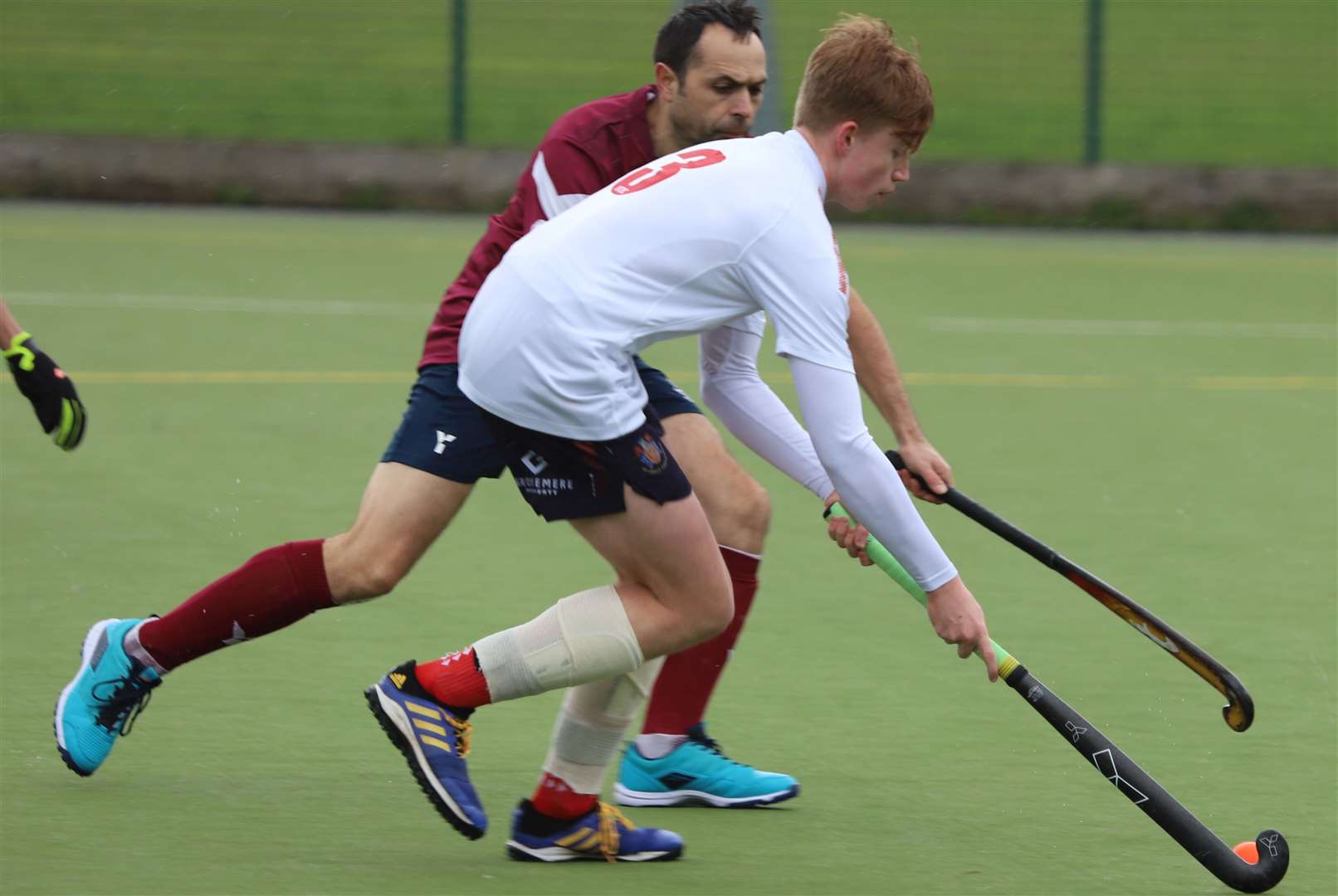 Action between Spalding 2nds and Wisbech 2nds on Saturday. Picture: Nigel Cookson