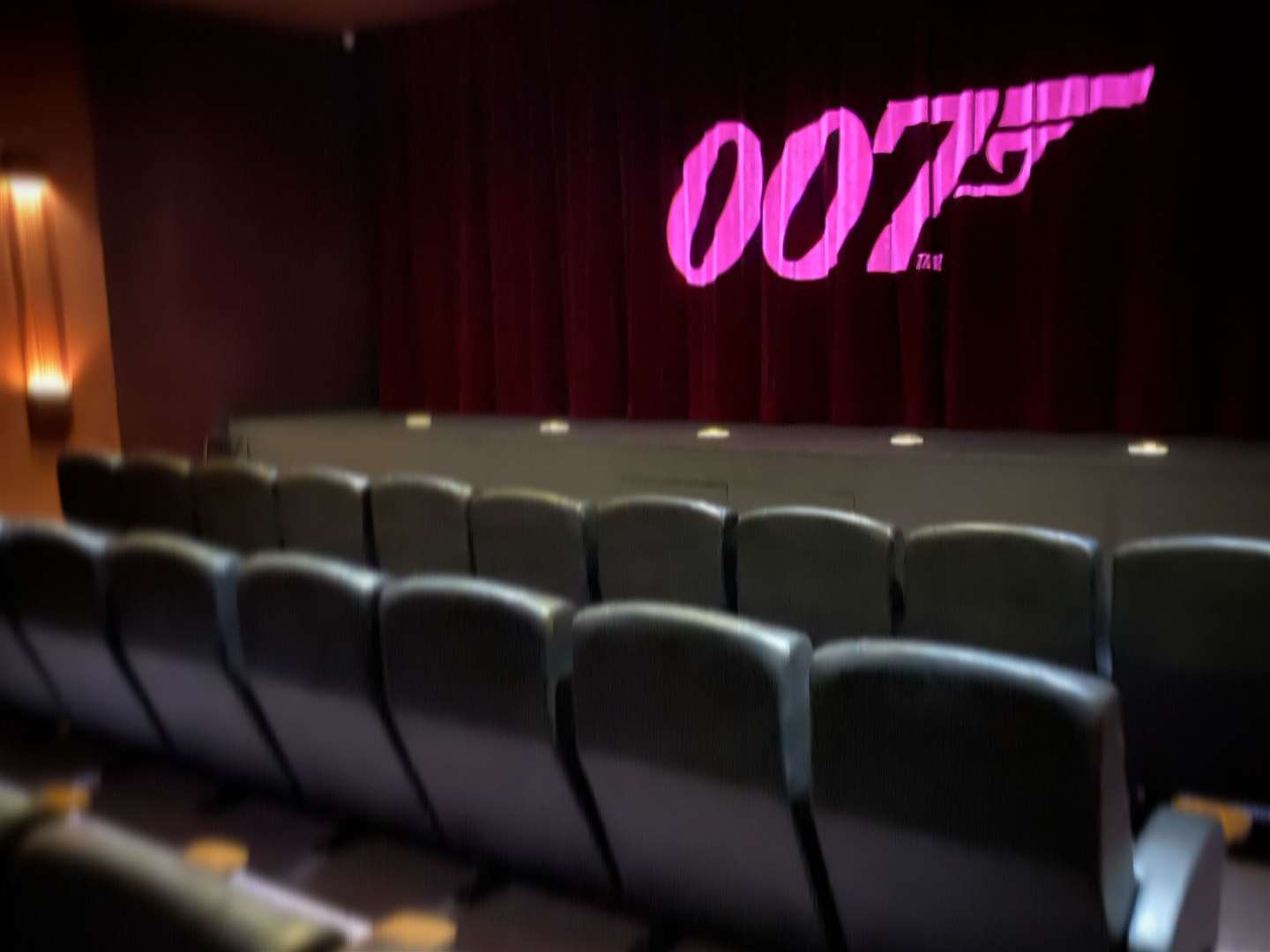 A showing of Skyfall at the Luxe