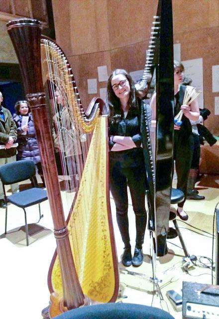 Bonnie Scott has won a place at the Royal Academy of Music Junior Academy with her harp. (2316572)