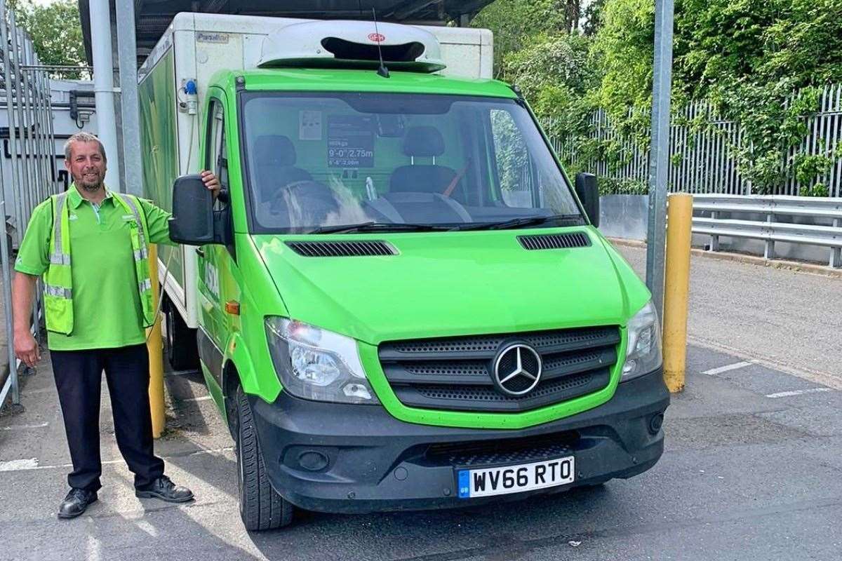 Geoff Norris out on deliveries