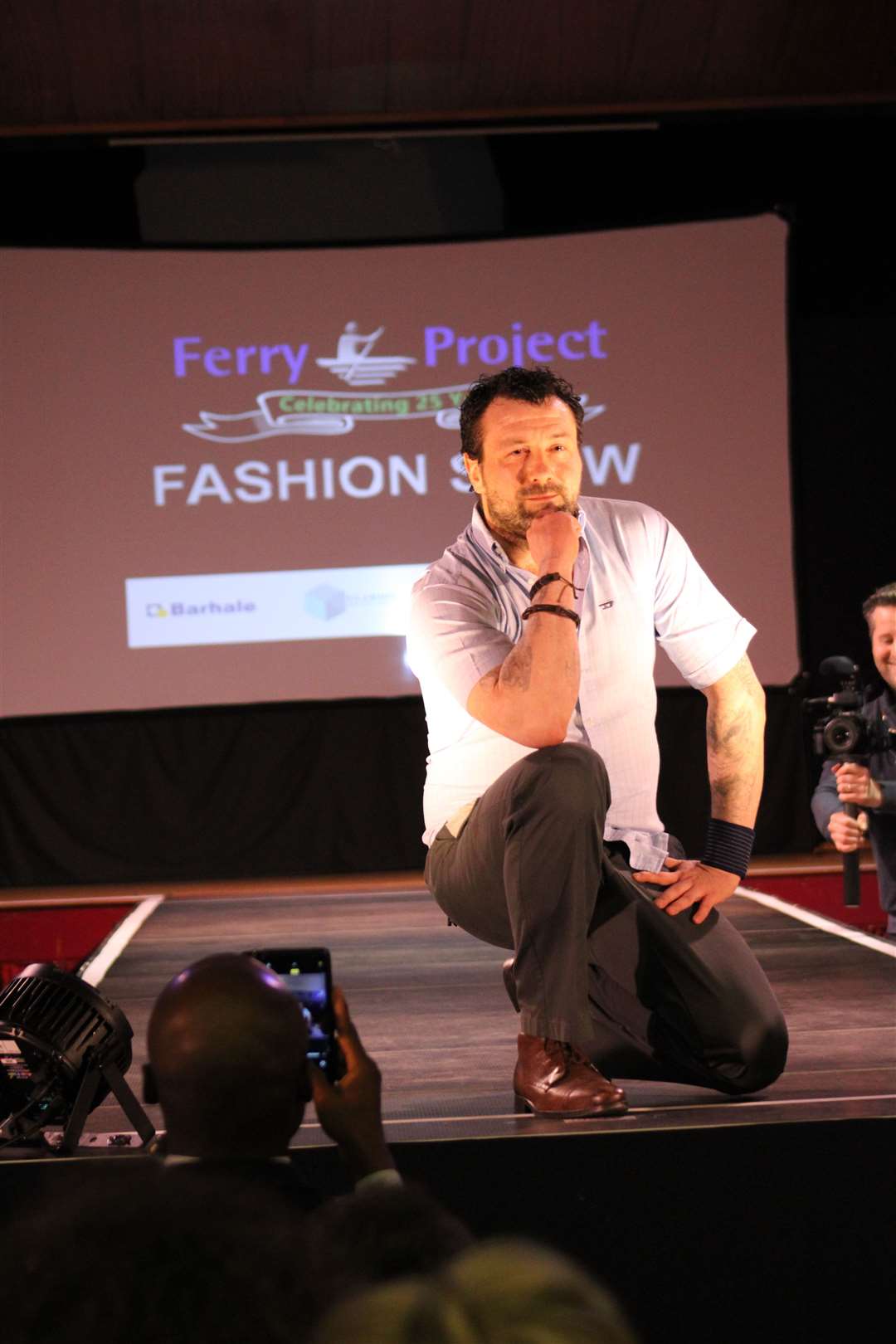 Each model had three outfits to show-off