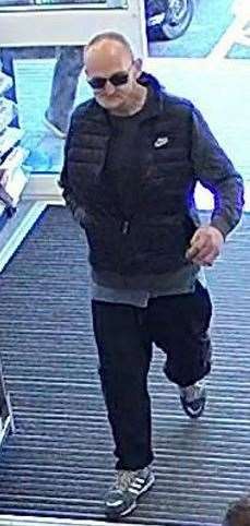 Police investigating the theft at Long Sutton Co-op are hoping to identify this man