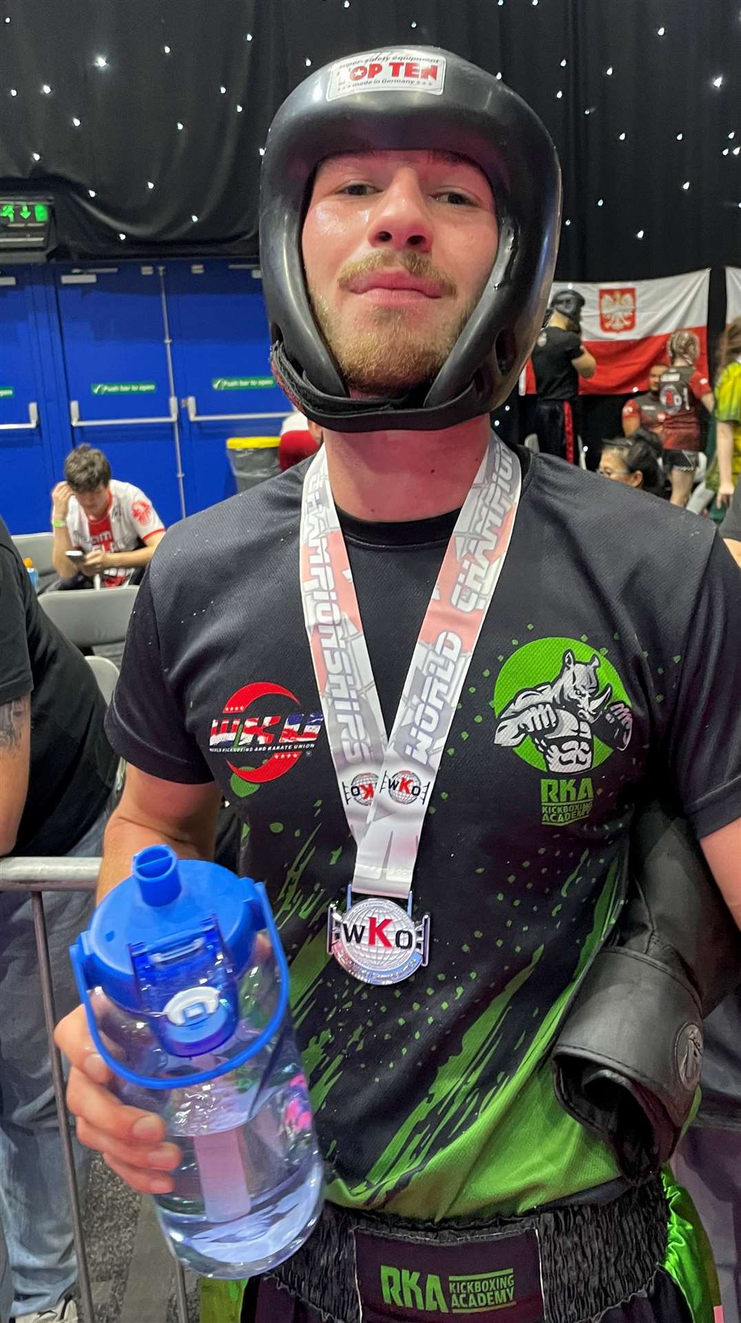 FC Light continuous kickboxing world champ Gage Coe