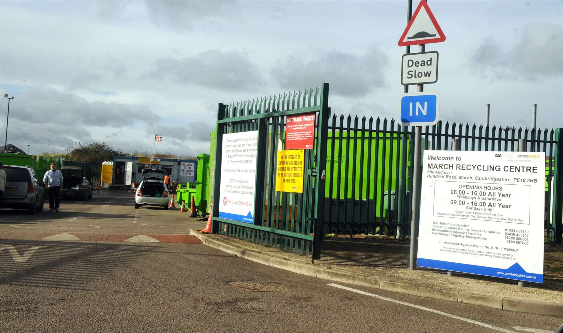 March Recycling Centre. (57061567)