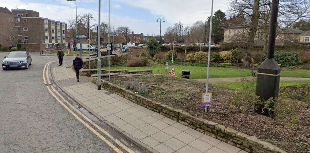 Police were called to reports of a stabbing in Church Terrace on Monday