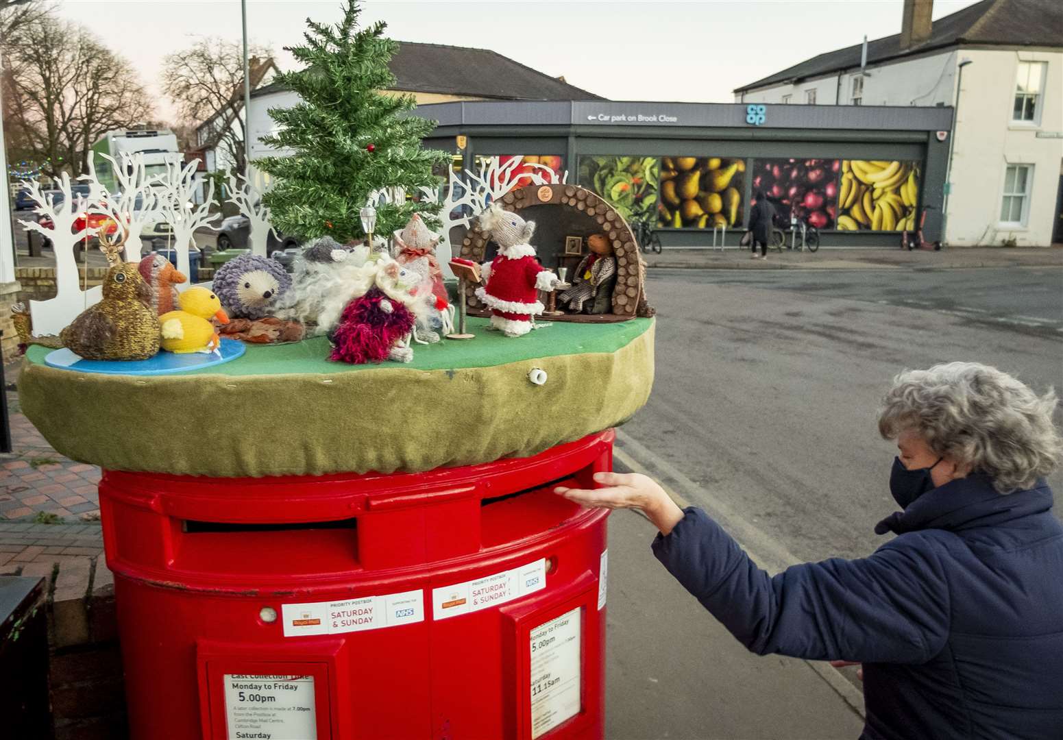 The Royal Mail is asking people to post letters and cards in plenty of time