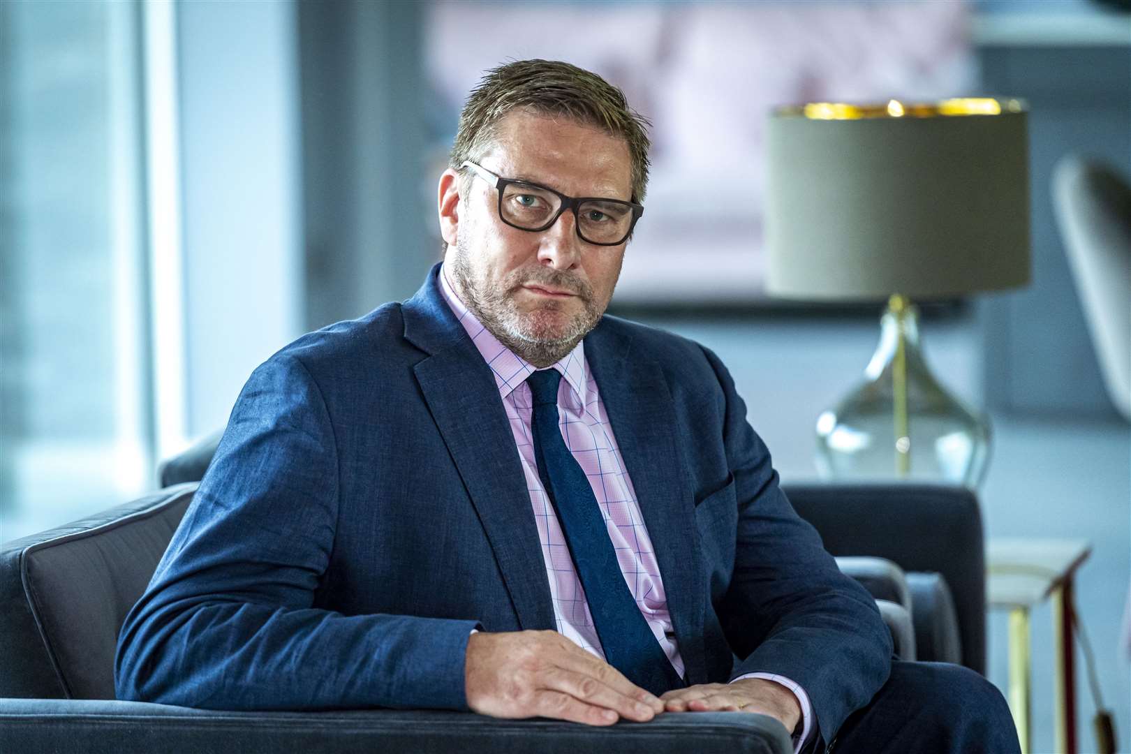 Mayor James Palmer at home in Soham. Picture: Keith Heppell. (32449905)