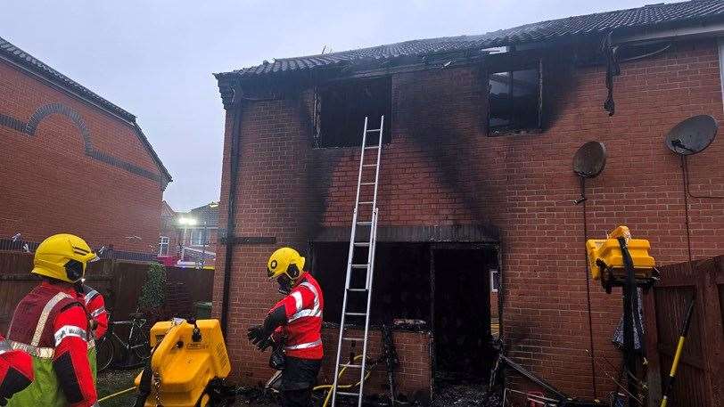 The cause of the fire is believed to be accidental