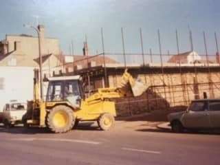 Dr Elaine Stuttard and her husband Chris had the veterinary centre built on the site of the former Peatling and Cawdron wine shop. Photo: Amical/Facebook.