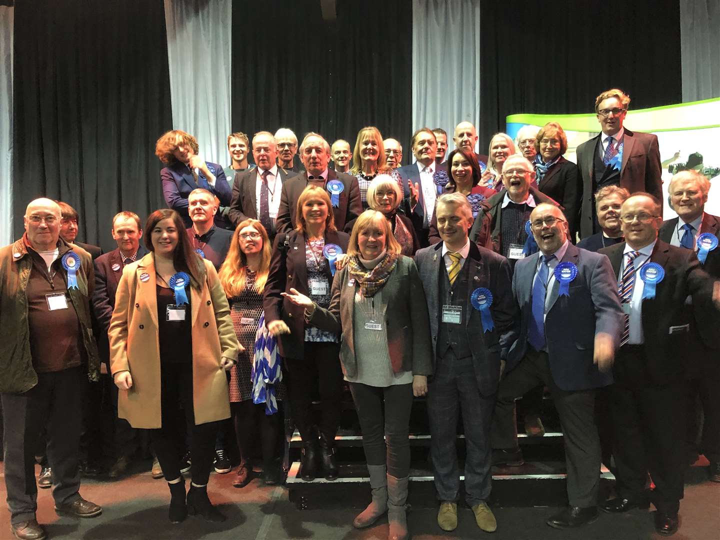Conservatives celebrate the South Holland and the Deepings win (24139320)