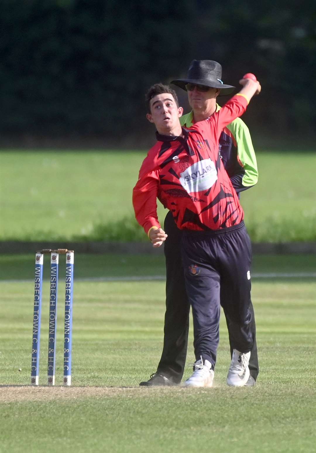 Josh Porter bowling