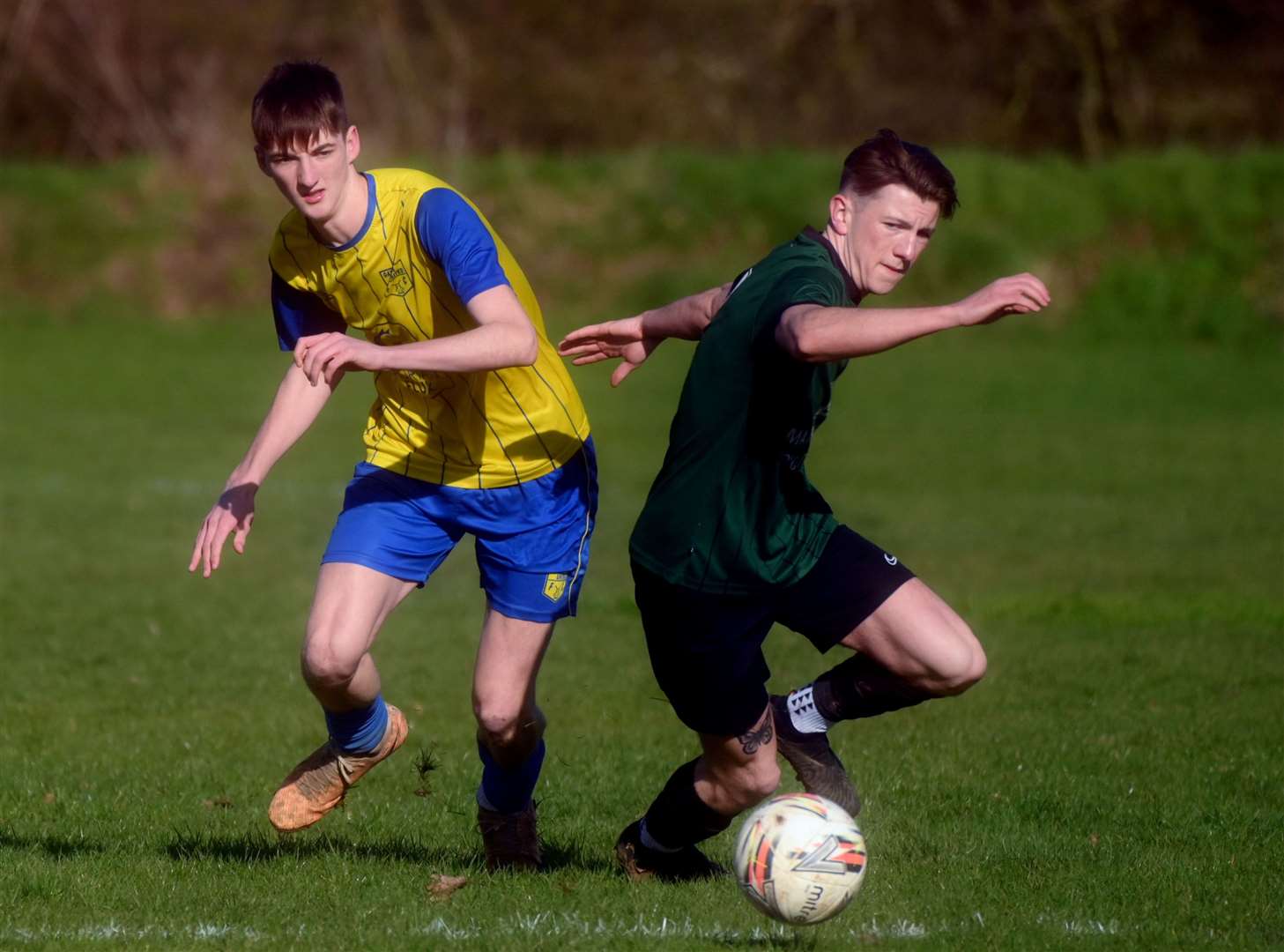 Marshland Saints Reserves (Green) v Gayton United (Yellow)