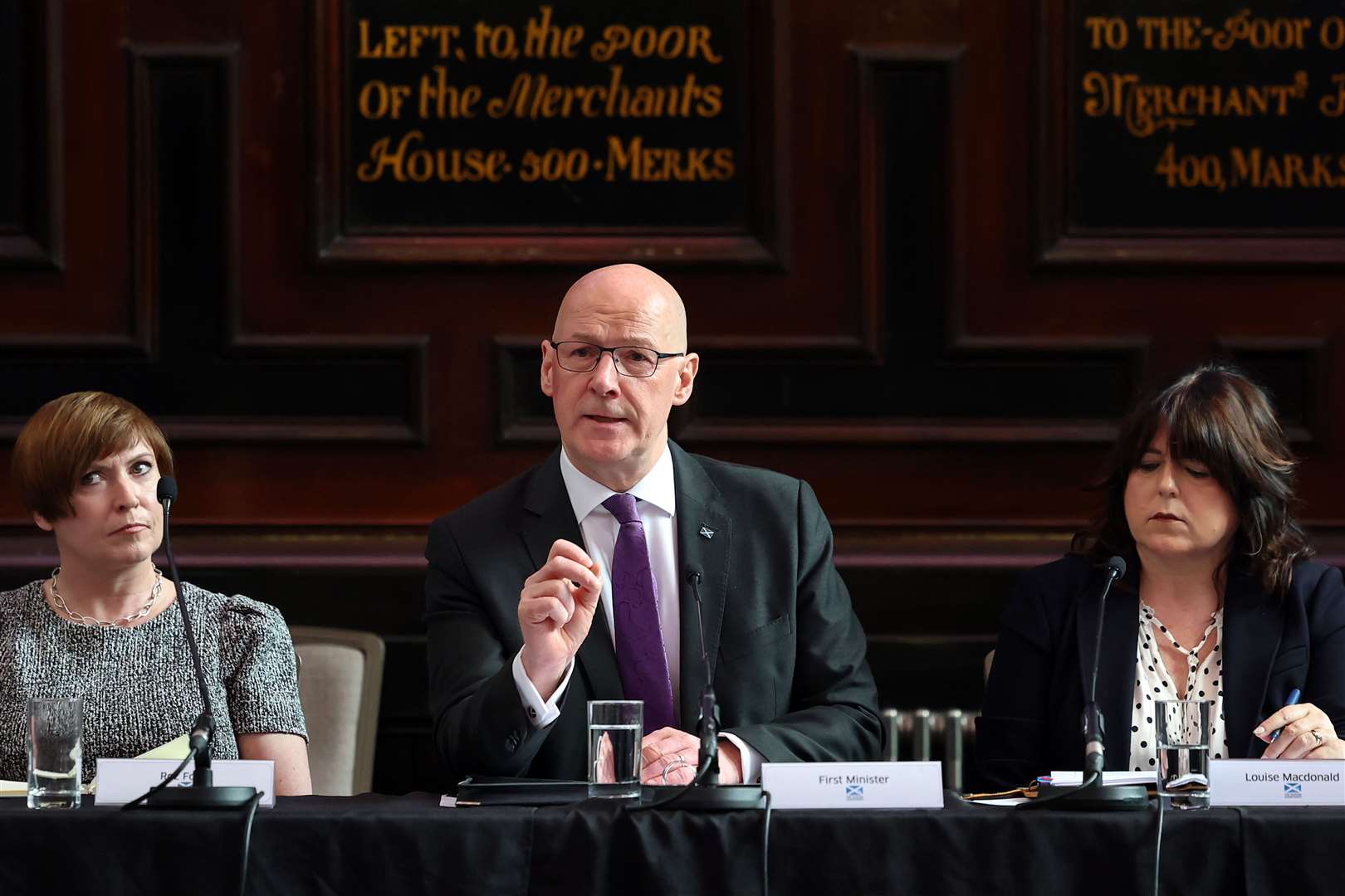 John Swinney said the comments were ‘wrong’ (Jeff J Mitchell)